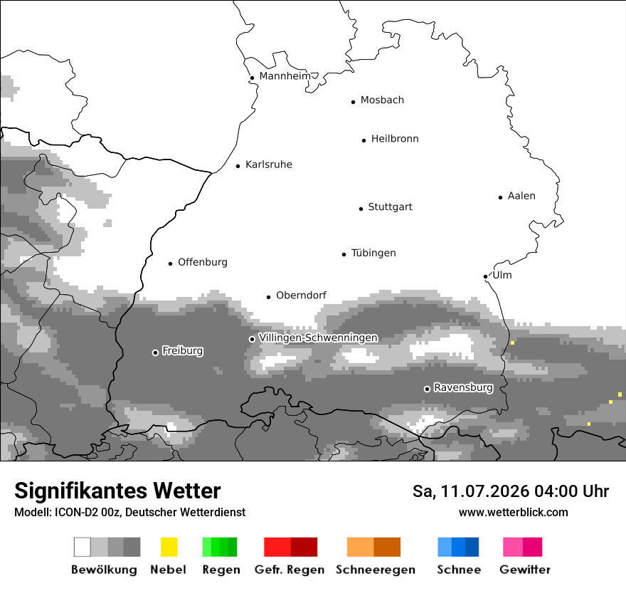 Signifikantes Wetter