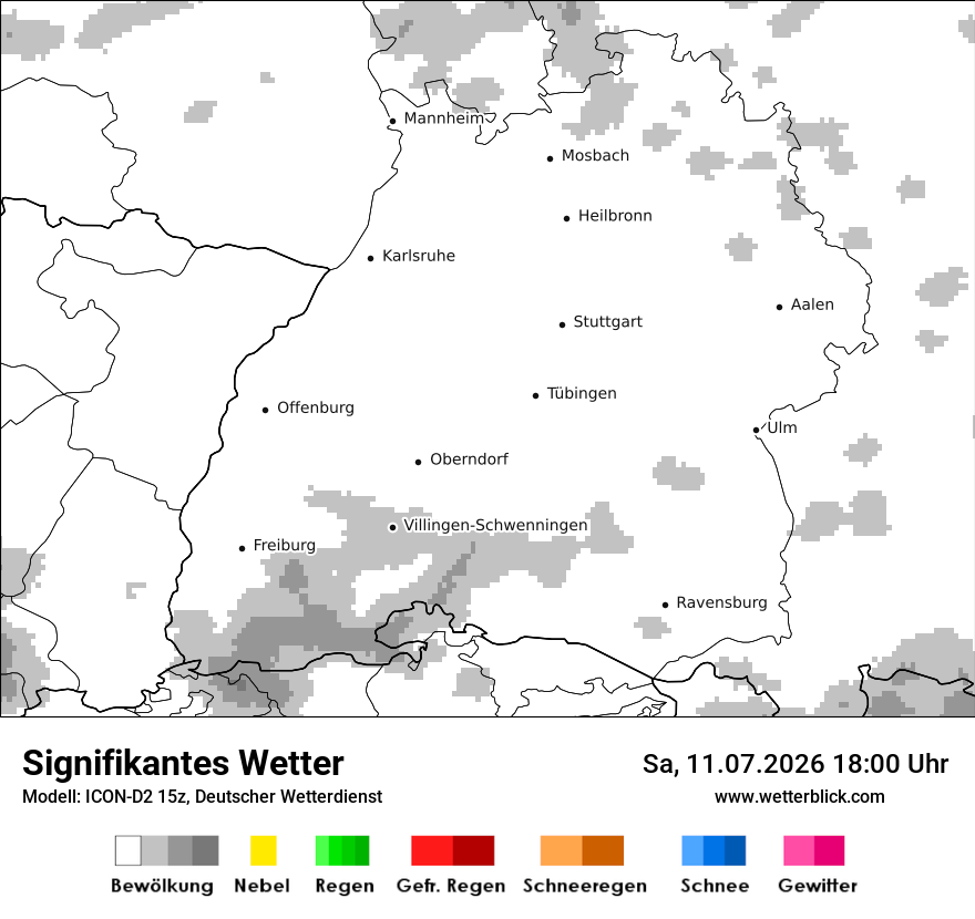 Signifikantes Wetter