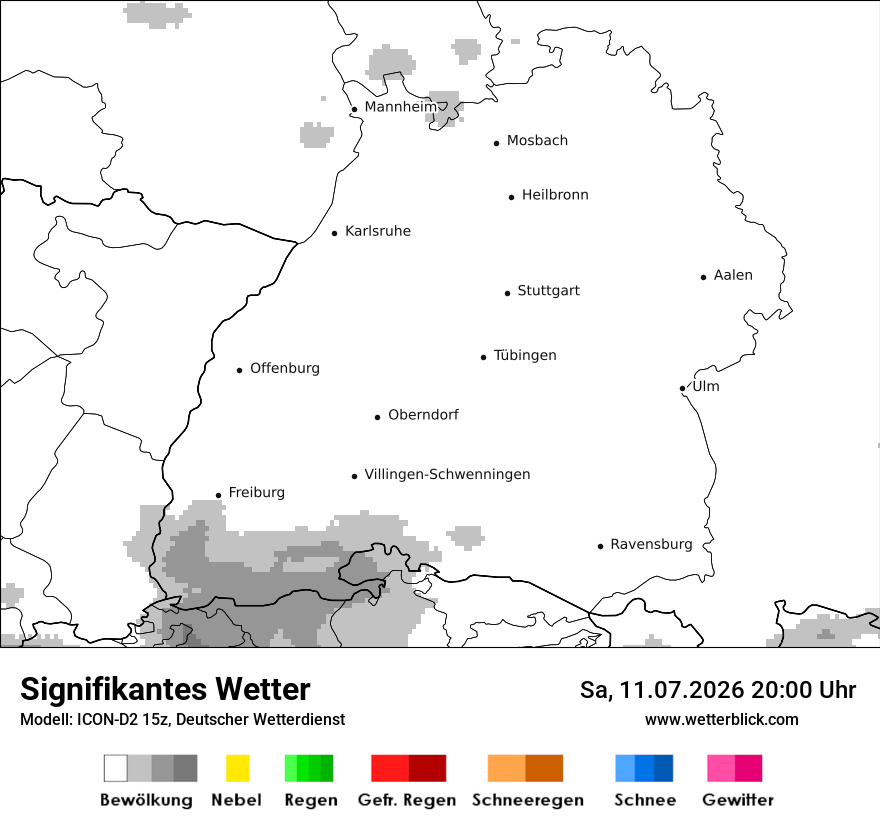 Signifikantes Wetter