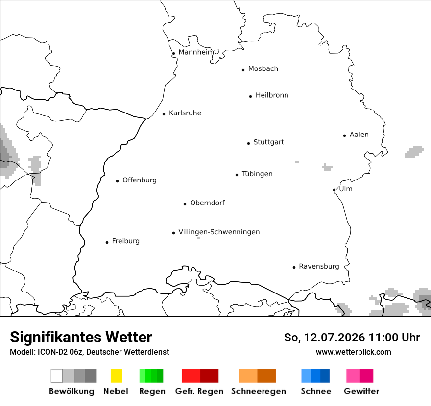 Signifikantes Wetter