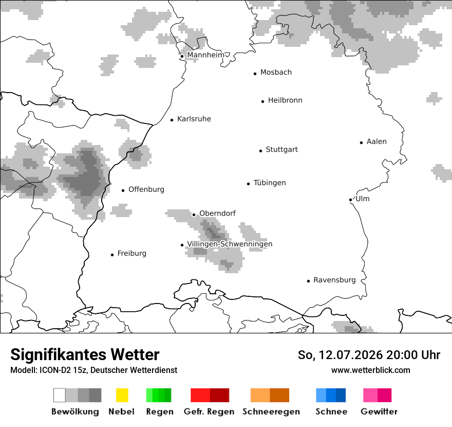 Signifikantes Wetter