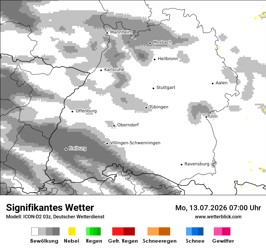 Signifikantes Wetter