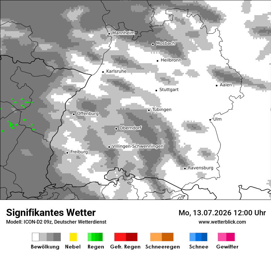 Signifikantes Wetter
