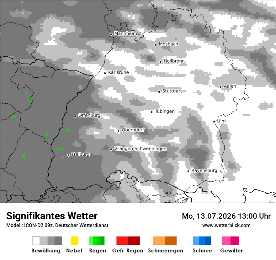 Signifikantes Wetter