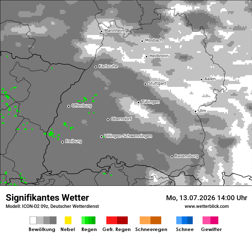 Signifikantes Wetter