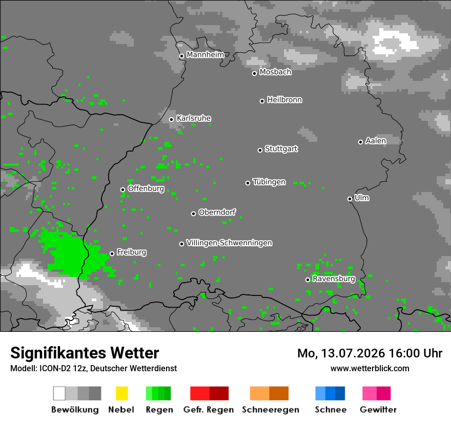 Signifikantes Wetter