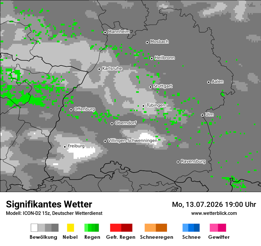 Signifikantes Wetter