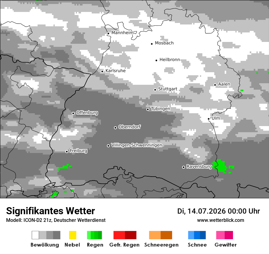Signifikantes Wetter