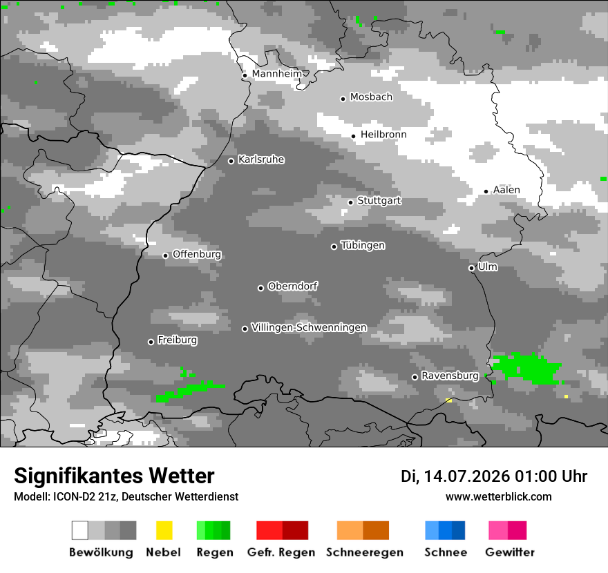 Signifikantes Wetter