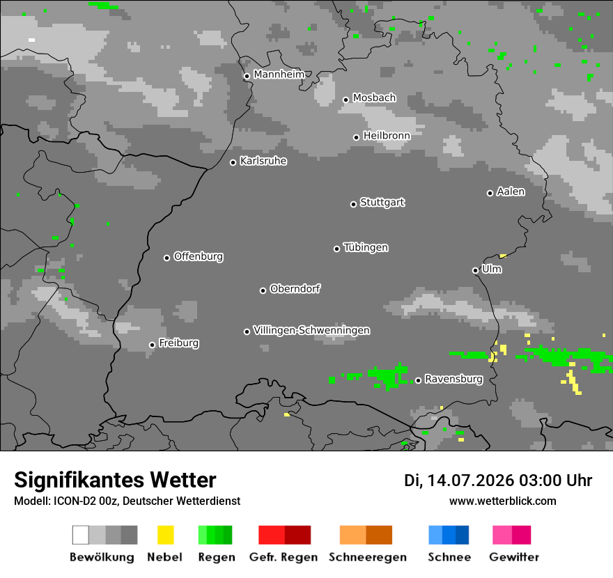 Signifikantes Wetter