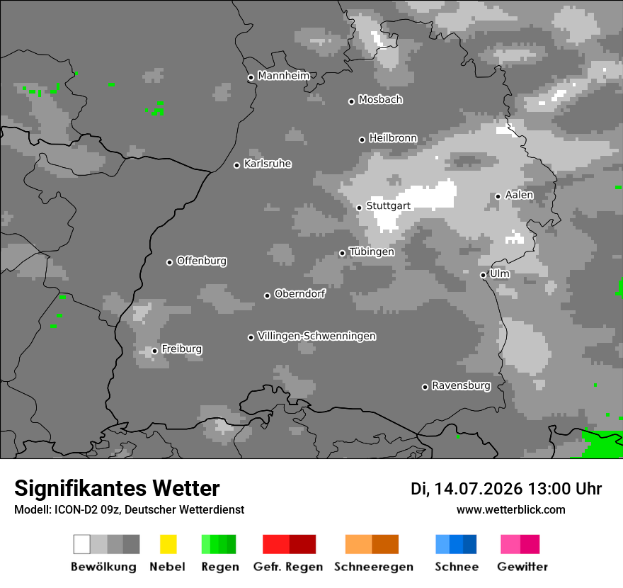 Signifikantes Wetter