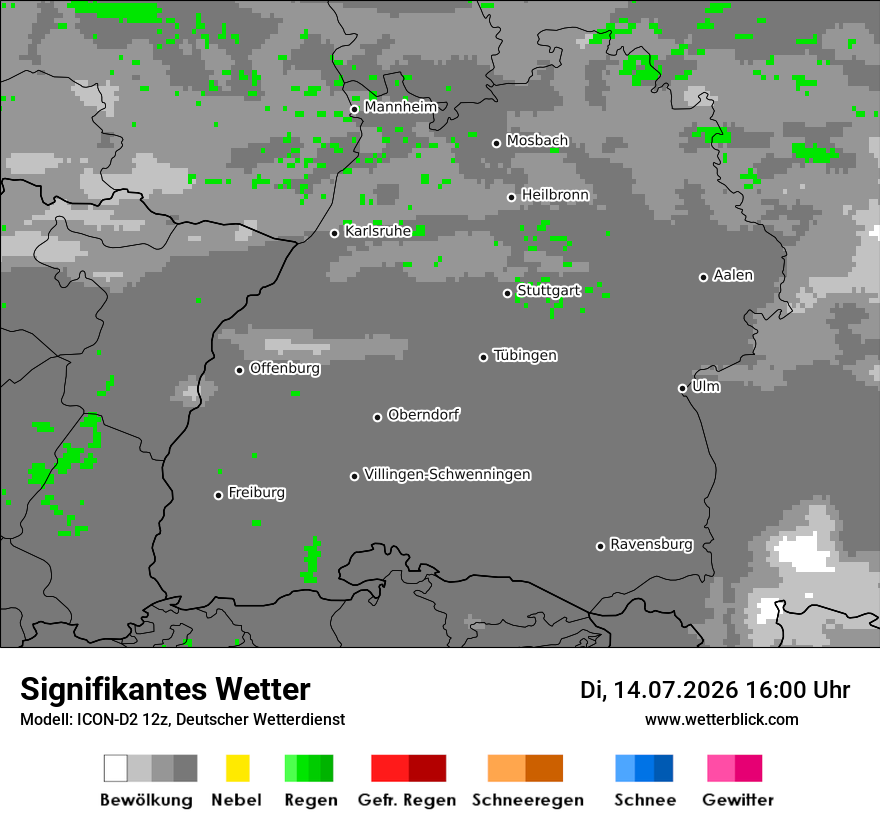 Signifikantes Wetter
