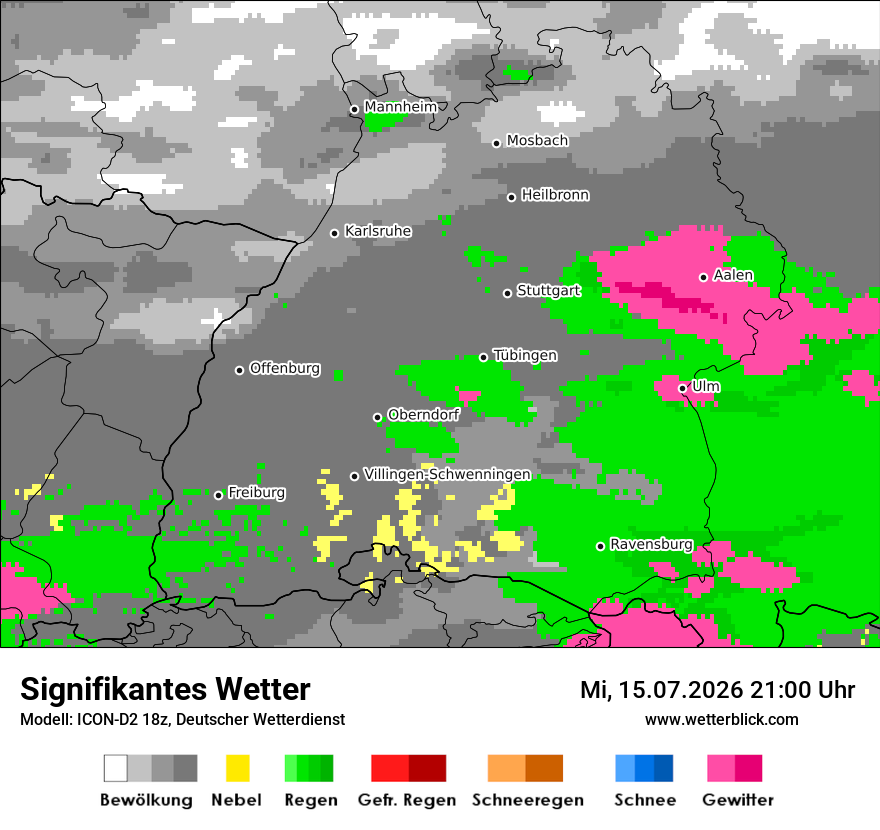 Signifikantes Wetter