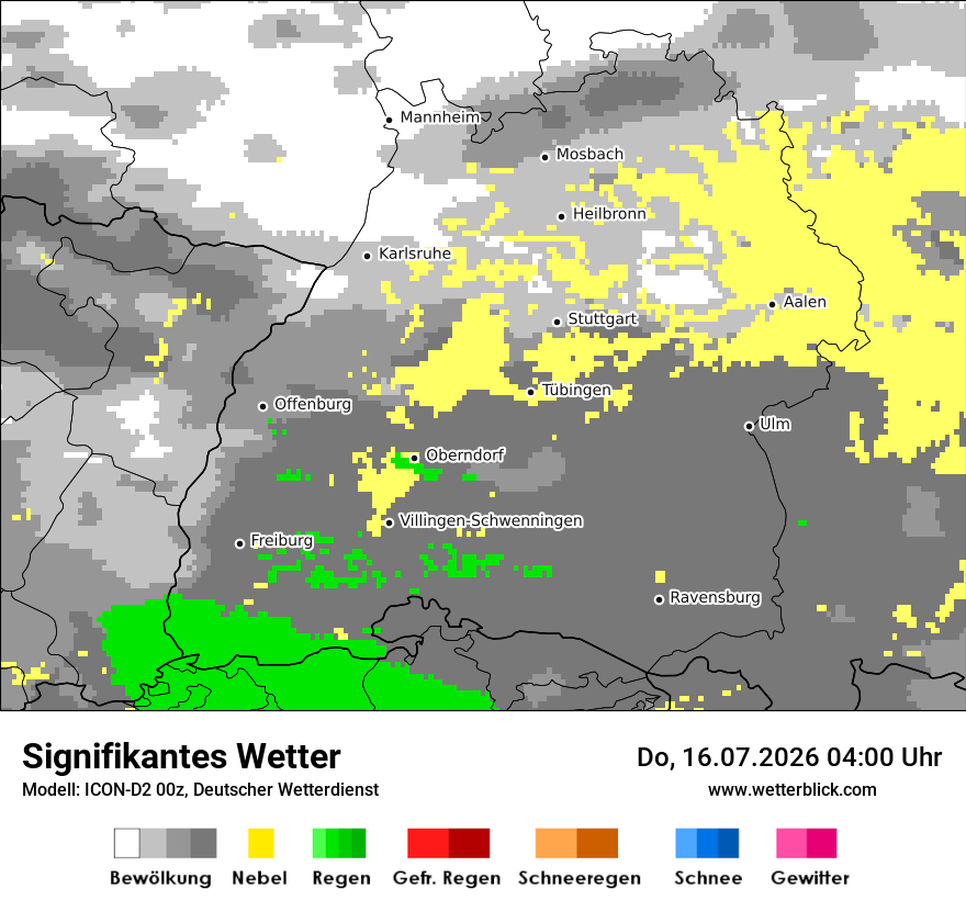 Signifikantes Wetter