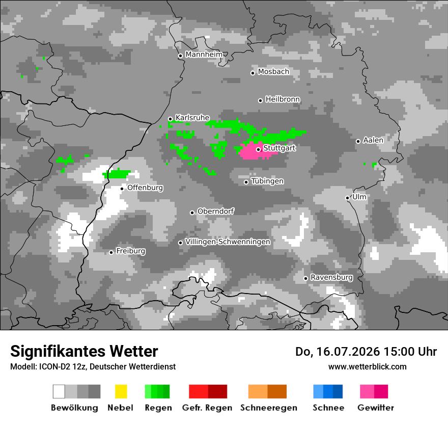 Signifikantes Wetter