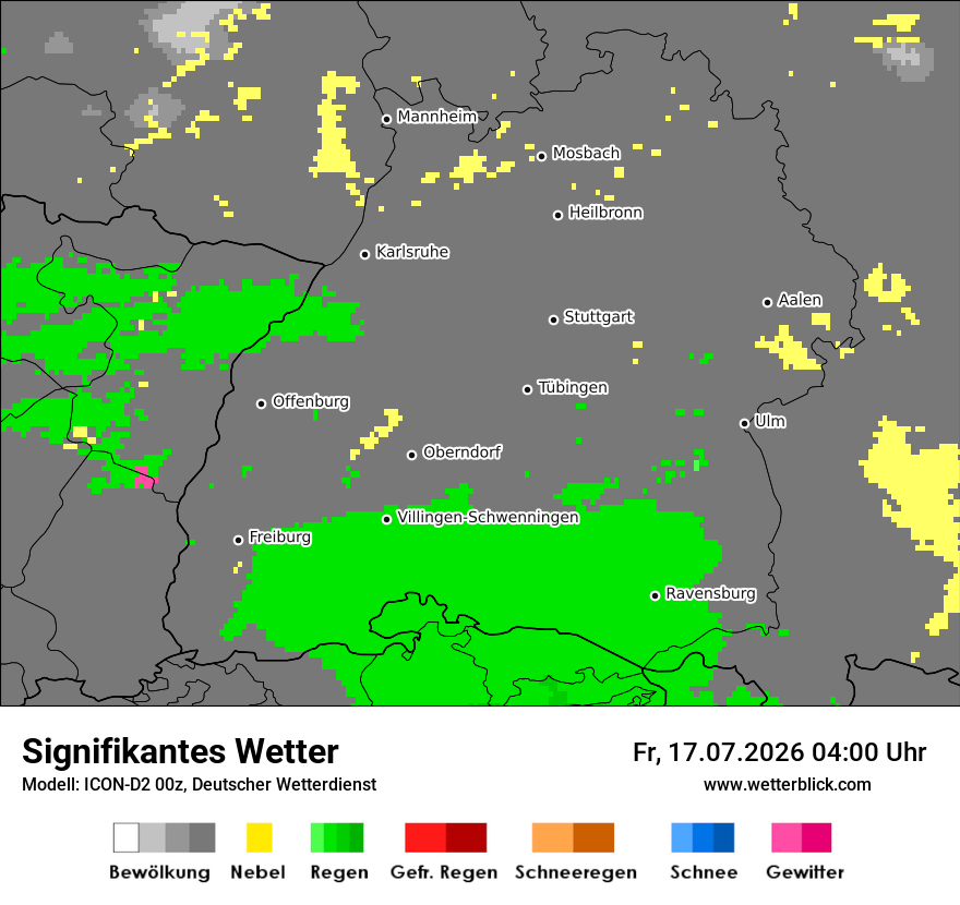 Signifikantes Wetter