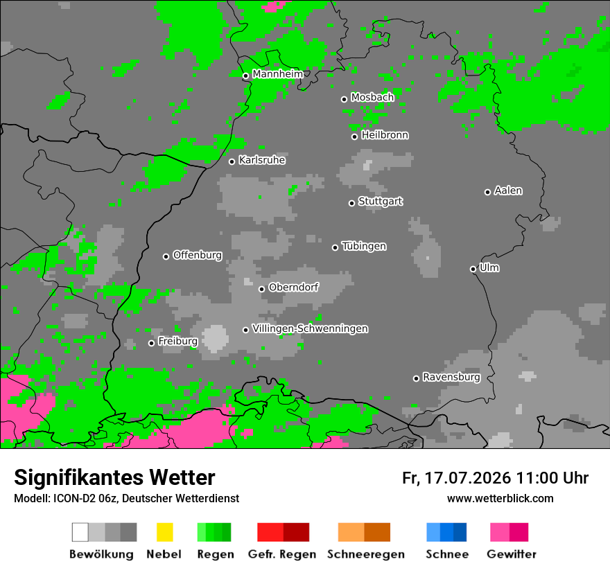 Signifikantes Wetter