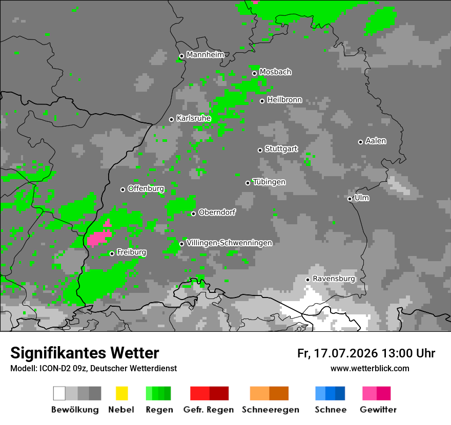 Signifikantes Wetter