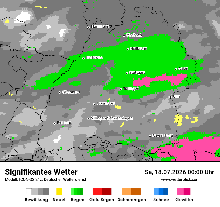Signifikantes Wetter