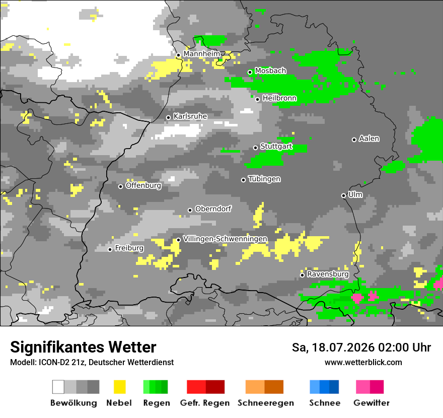 Signifikantes Wetter