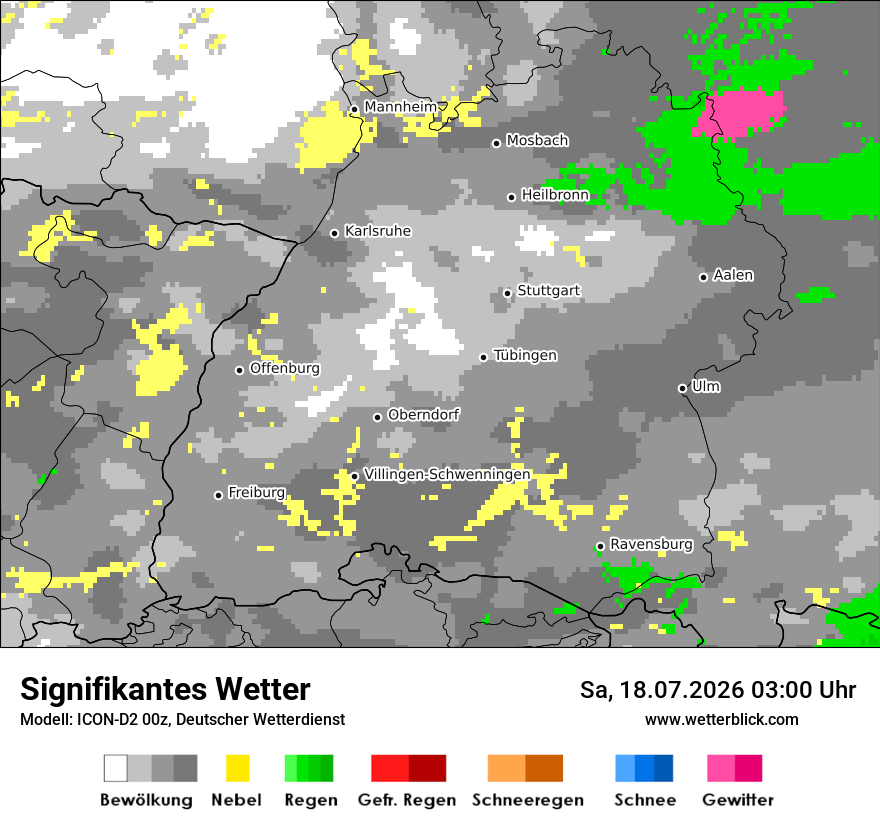 Signifikantes Wetter