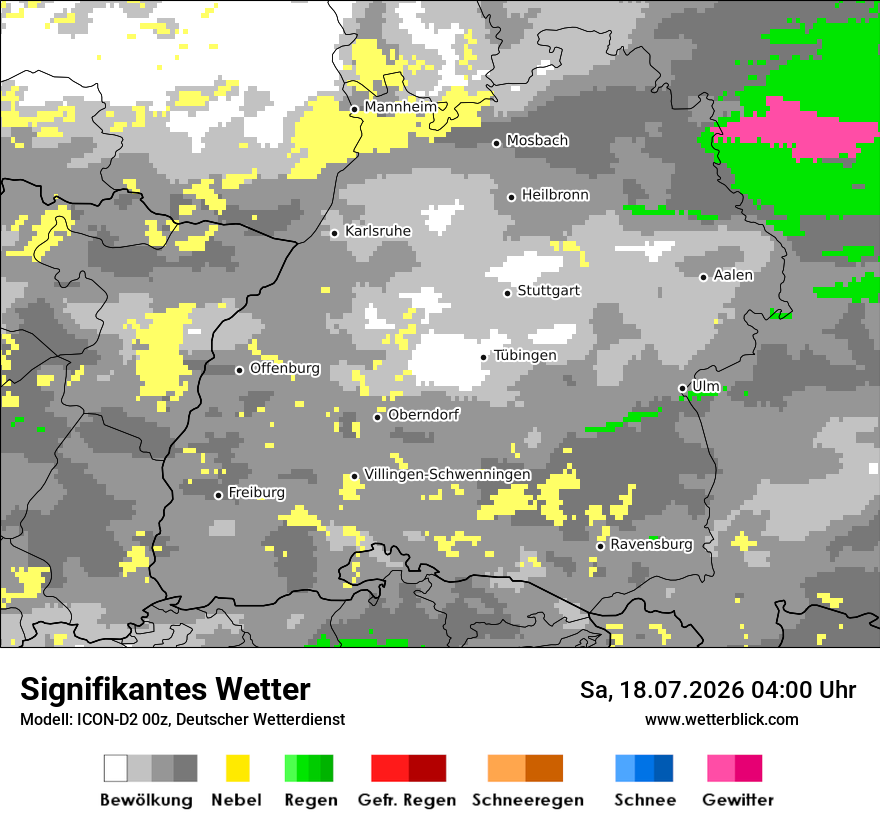 Signifikantes Wetter