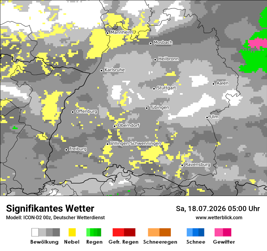 Signifikantes Wetter