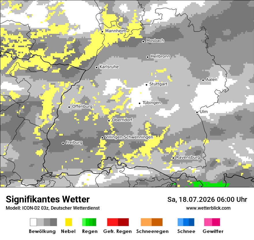 Signifikantes Wetter