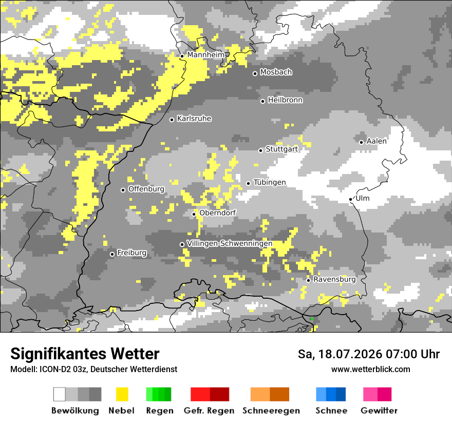 Signifikantes Wetter
