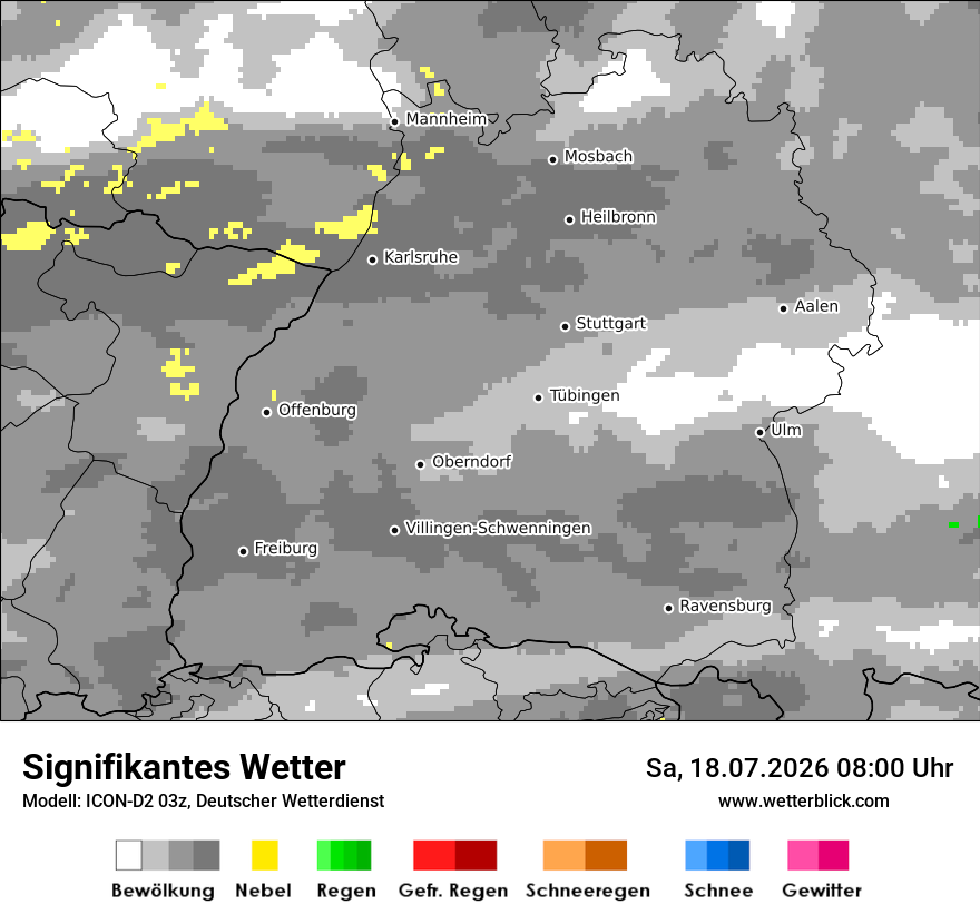 Signifikantes Wetter