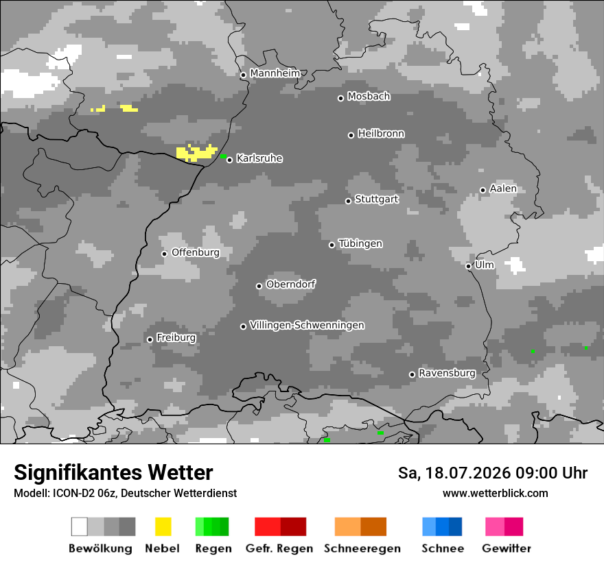 Signifikantes Wetter