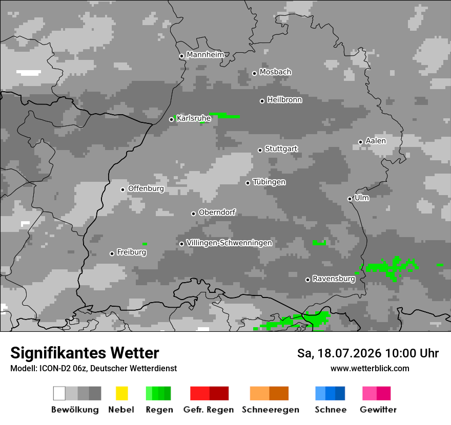 Signifikantes Wetter
