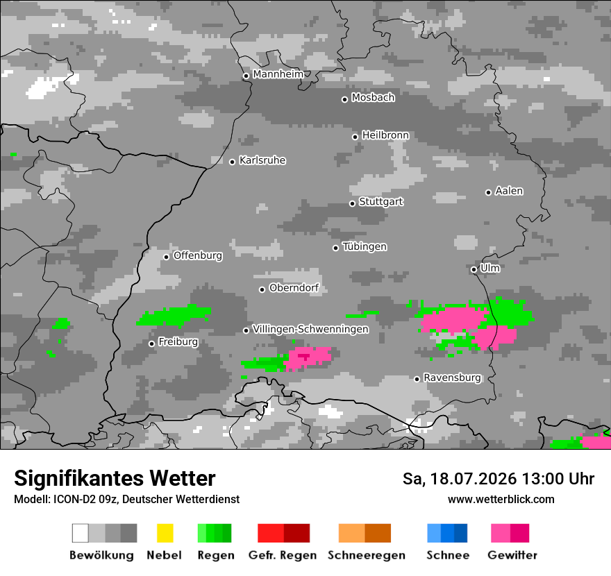 Signifikantes Wetter