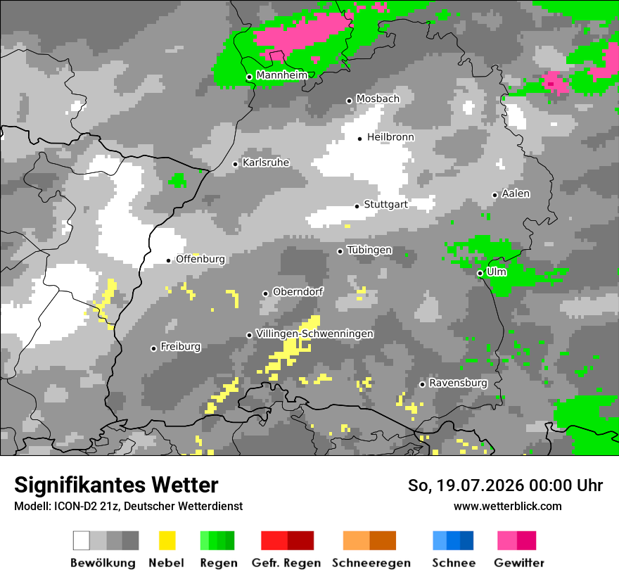 Signifikantes Wetter