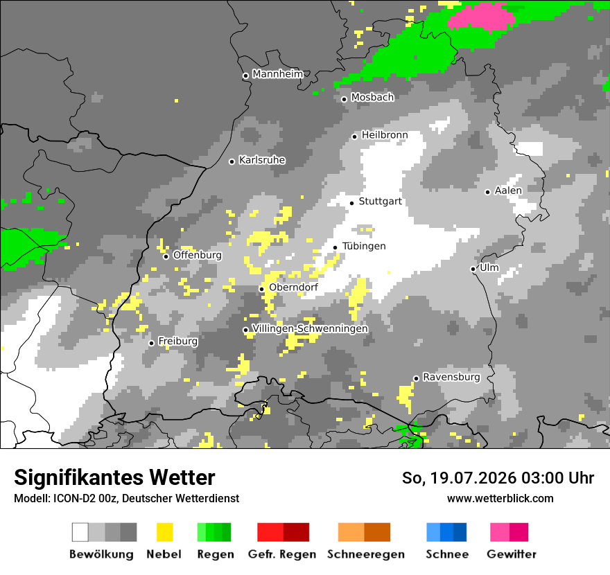 Signifikantes Wetter