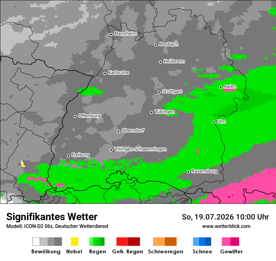 Signifikantes Wetter