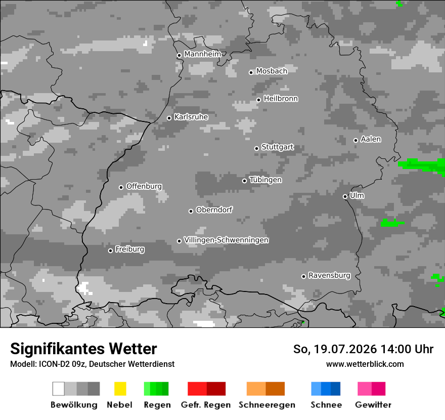 Signifikantes Wetter