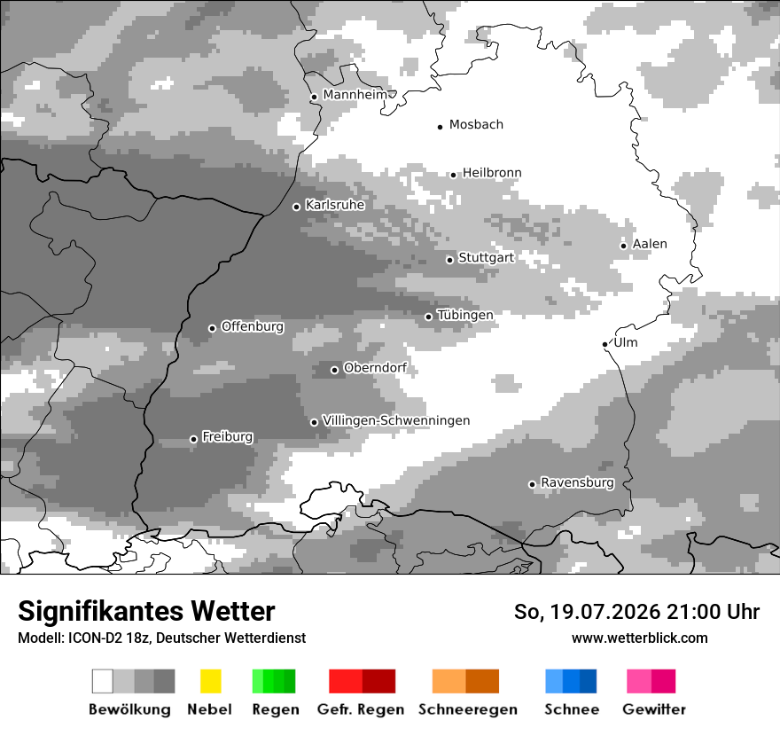 Signifikantes Wetter
