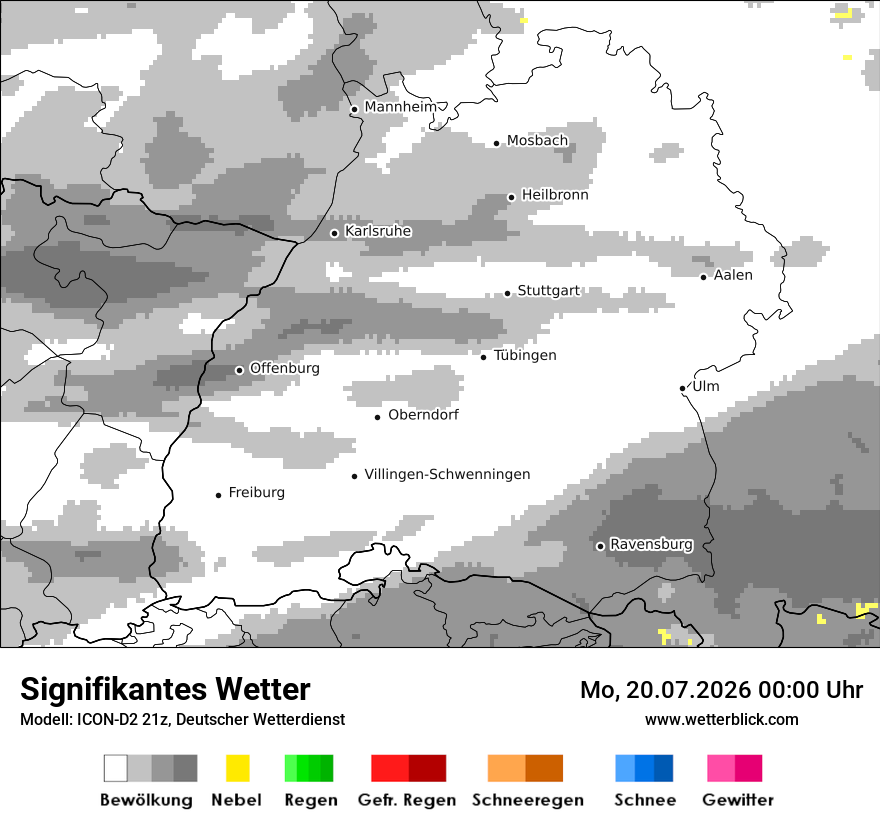 Signifikantes Wetter