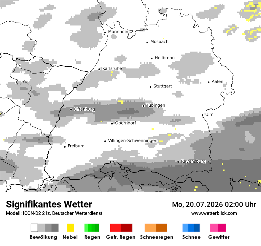 Signifikantes Wetter