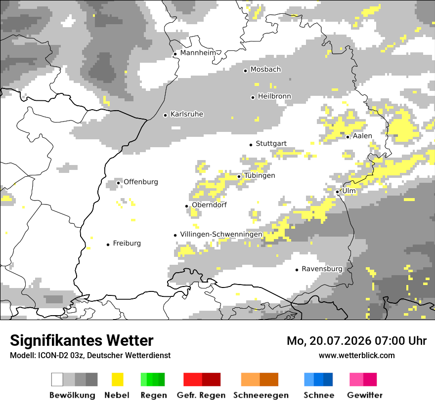 Signifikantes Wetter