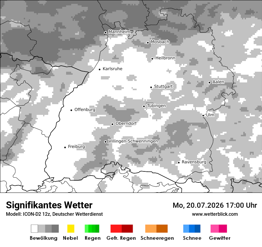 Signifikantes Wetter