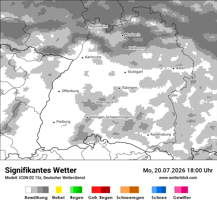 Signifikantes Wetter