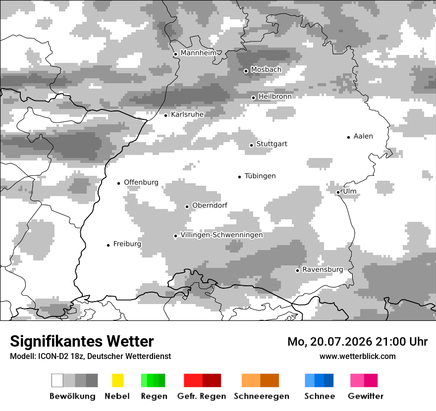 Signifikantes Wetter