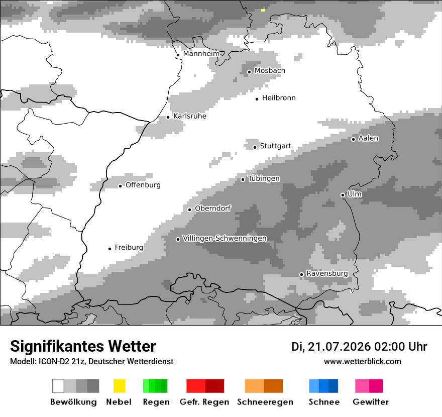 Signifikantes Wetter