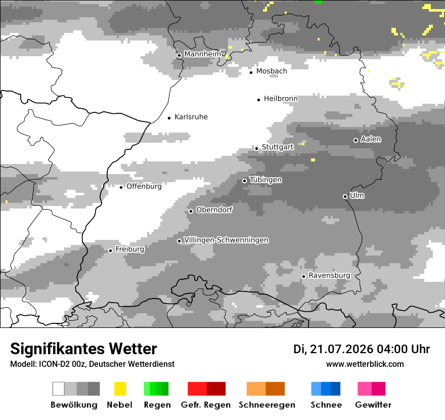 Signifikantes Wetter