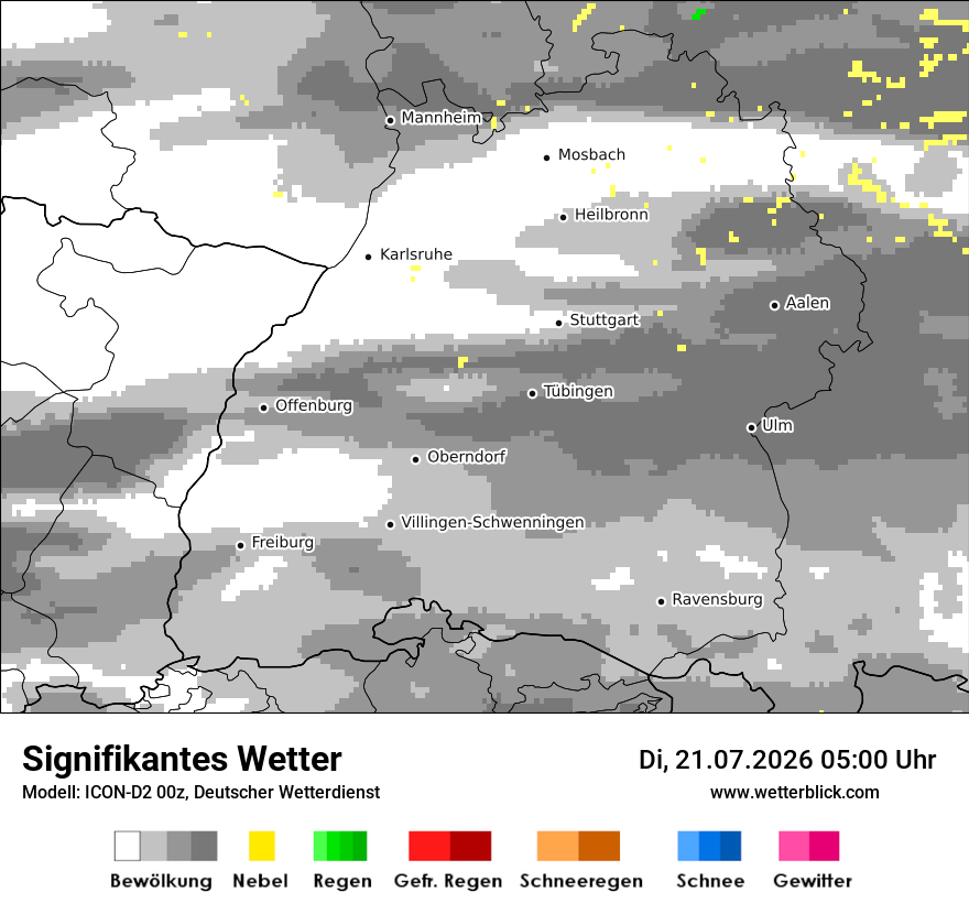 Signifikantes Wetter