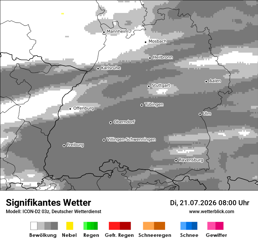 Signifikantes Wetter