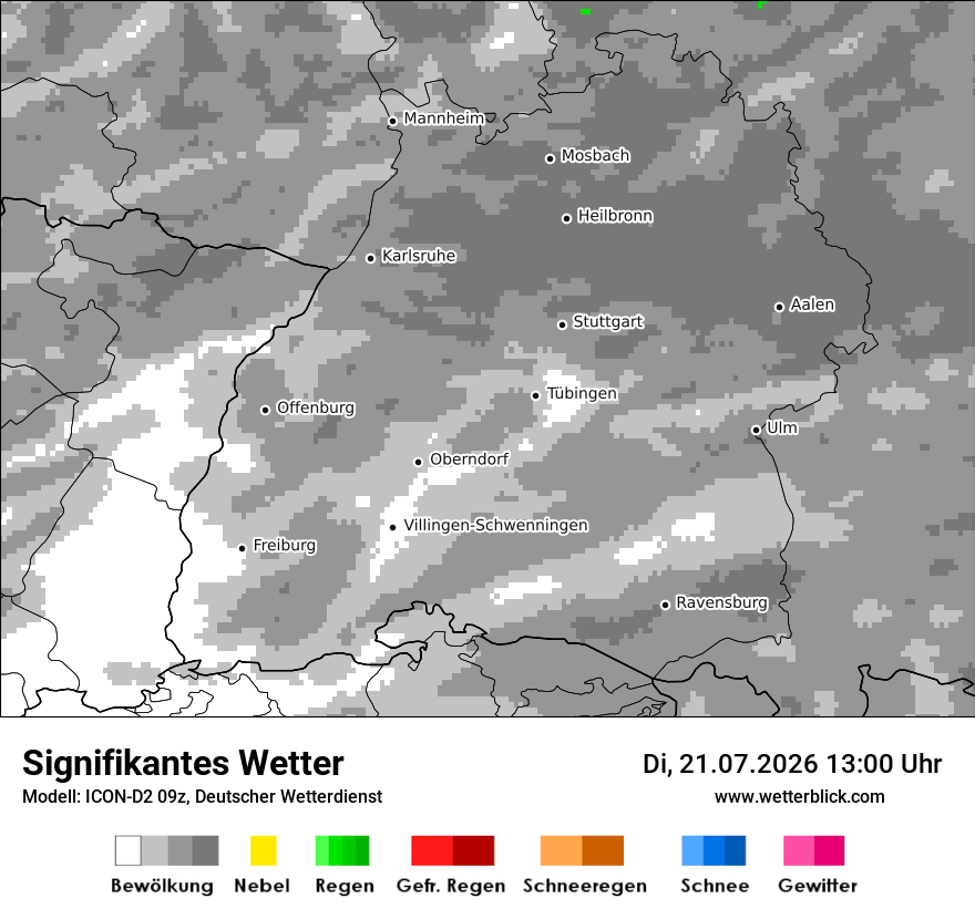 Signifikantes Wetter