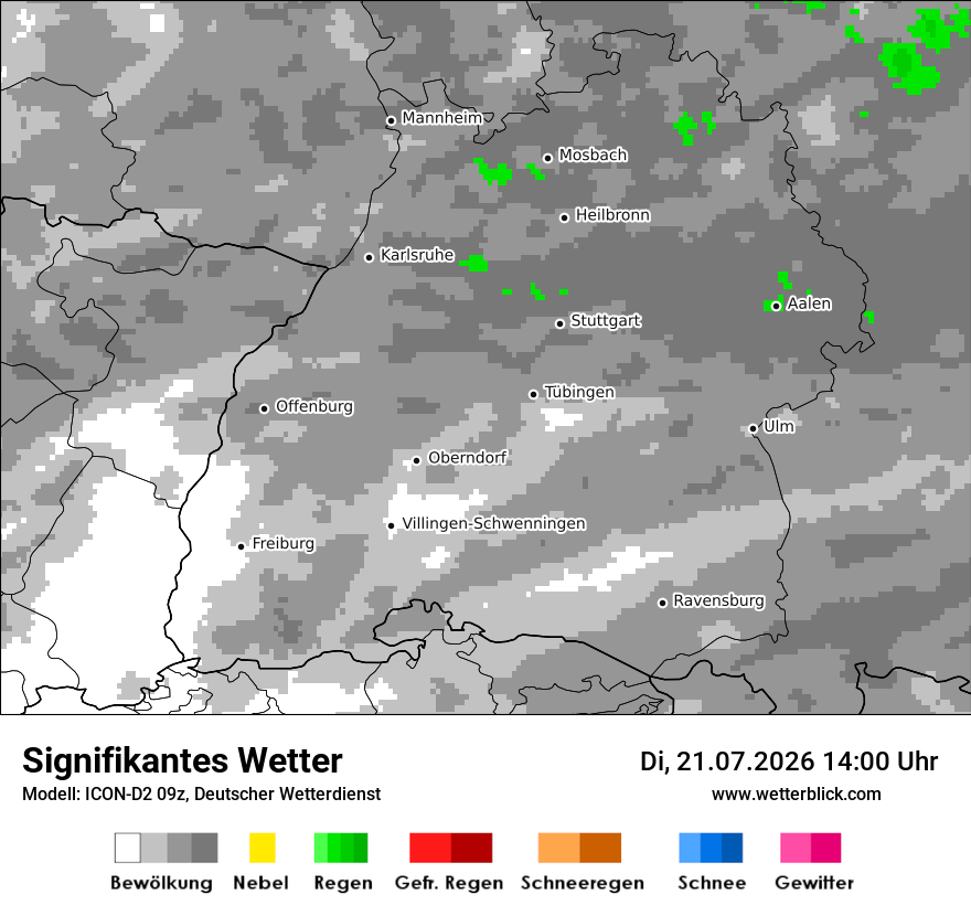 Signifikantes Wetter